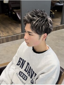 ビスポーク(BESPOKE) アップバング×ハイライト