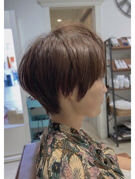 ルーチェココ ブラン(Lu'ce coco blanc) 大人ナチュラルショートチェリーブラウン