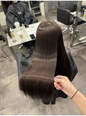 髪質改善ストレート