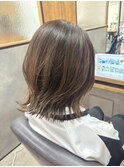 外ハネウルフスタイル