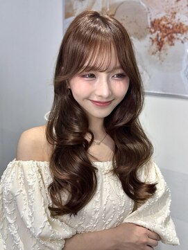 オニキス(ONYX) C143ブリーチ無しダブルカラー韓国レイヤーヘーゼルベージュ