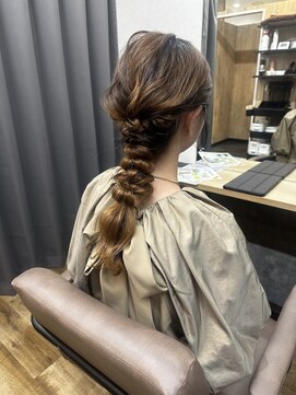 テーラ 南流山店(TELA) あみおろしヘアセット