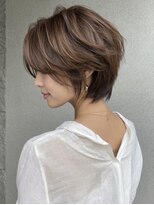 レリーオーファ 六甲(RelyOfa)&nbsp;似合わせショートボブ柔らか印象[六甲/髪質改善/白髪ぼかし]