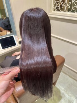 フレーム へアアンドトリートメント 天王寺北口店(FRAME) 【FRAME天王寺北口】レッドバイオレット