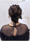 ヘアセット/リボンヘアアレンジ