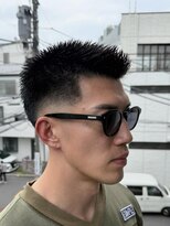 アルカナ 明治神宮前原宿(ARCANA) メンズ ショート ハイトーン メンズバレイヤージュ