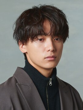 エルマーク 梅田(L-MARK) シャドウパーマ/曲がる縮毛矯正/ニュアンスパーマ/men's/眉毛