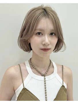 ライズ ネックス ザ サロン 渋谷(LIZE nex the salon) 韓国ボブ［#渋谷駅 #韓国 #髪質改善 #ボブ #レイヤー］