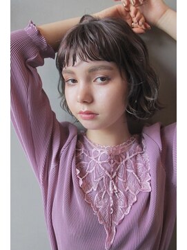 アコット(Acotto.) ミニボブ　パーマスタイル＊　オン眉