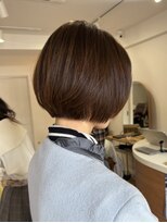 ハク メゾン(HaKU maison)&nbsp;伸ばしかけ丸みショートボブ♪