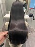 トップスタイリストカット＋髪質改善トリートメント　￥23,000