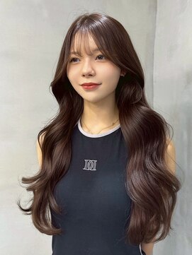 ペレ 原宿(PELE) ダブルカラー/ケアブリーチ/羽エクステ/原宿