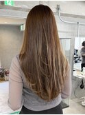 レイヤーカット/マロンベージュ/船橋