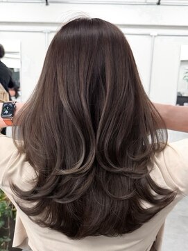 ゴカン バイ ジル ブラン 名古屋(Gokan by JIL BLAN) ハイライトバレイヤージュダブルカラーショートカット30代40代