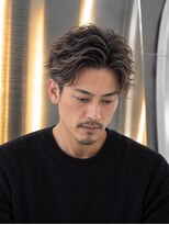 メンズサロン RE:TONE　by YUIMARL【リトーン バイ ユイマァル】&nbsp;上品な毛流れハイライトパーマ