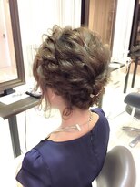 マイ ヘア デザイン 岡崎(MY hair design) MY hair design 褒められアレンジ☆ 中内田沙織　