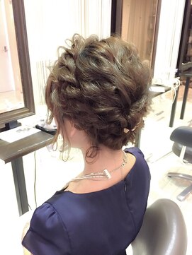 マイ ヘア デザイン 岡崎(MY hair design) MY hair design 褒められアレンジ☆ 中内田沙織