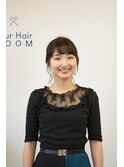 大人カワイイヘアアレンジ