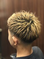 ヒロギンザ 青山店(HIRO GINZA)&nbsp;ハイトーンツーブロlowフェード