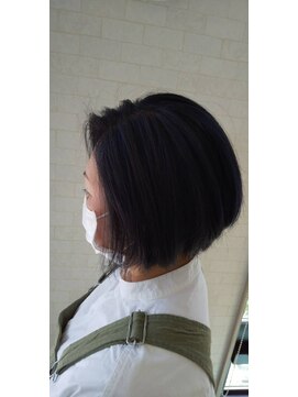 サロン Salon アイ アート ネイビーハイライト