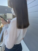 エムサロン 元総社(emusalon)&nbsp;《Yachida》まろやかベージュ×プツカット