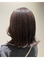 トリート 海浜幕張店(TREAT)&nbsp;ダブルカラーと切りっぱなしのボブが得意ですのでぜひ★