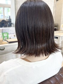 ヘアリゾート クオリア(hair resort Quaria by piece) イルミナカラー×外ハネボブ