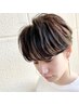 ◆NEW◆　カット+艶カラー(白髪染め)+シームレス髪質改善　¥22000→¥18000