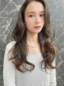 アッシュ 大森店(Ash) ロング/透明感カラー/フェイスレイヤー