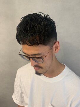 ソアー 新大阪(SOAR) カジュアルメンズヘア☆刈り上げナチュラルパーマ【新大阪】