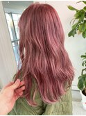 Aimee 町田 ゆるウェーブ×ピンキーベージュ