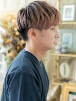 カバーヘア ブリス 志木南口駅前店(COVER HAIR bliss)&nbsp;ツートンカラーくせ毛風ツーブロックパーマa志木20代30代40代!