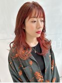 《つや髪♪》インナーカラー×キャロットオレンジ【大宮】