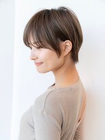 ハバナ 渋谷(HAVANA)&nbsp;20代30代大人かわいいグレーベージュショートボブ小顔前髪