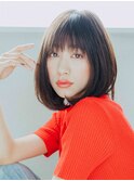 艶感！ナチュラルボブ