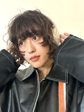 ナループロアオハナ(Nalu pu loa ohana) ボブパーマ/姫カット/パーマボブ/くるくるパーマ/顔まわり