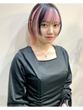 イギー(igggy) アンブレラカラー☆ペールピンク☆ブラック