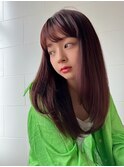 髪質改善ストレートスタイル