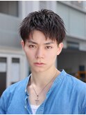 ラフハーフアップ