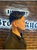 【神田】イケイケメンズアシメツーブロックスタイル