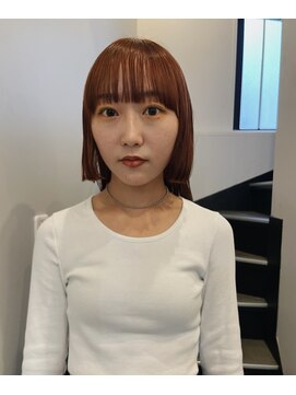 ポーズ(PAUSE) オレンジボブ