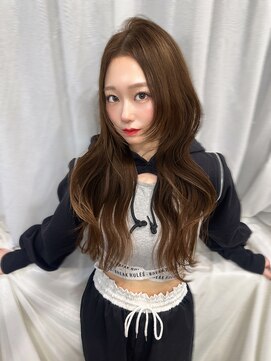 ユーフォリア 渋谷グランデ(Euphoria SHIBUYA GRANDE) 韓国ウェーブ巻き ブリーチなしマロンベージュ