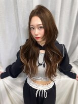 ユーフォリア 渋谷グランデ(Euphoria SHIBUYA GRANDE) 韓国ウェーブ巻き ブリーチなしマロンベージュ