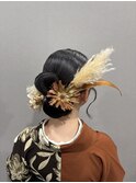 タイトヘアアレンジ