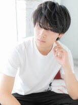 アートサロン センター北(art salon)&nbsp;センター北/髪質改善/ブルーブラック×ウルフフェザーパーマj