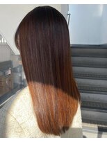 ブラウン (BROWN)&nbsp;【髪質改善】ストレート..ロング