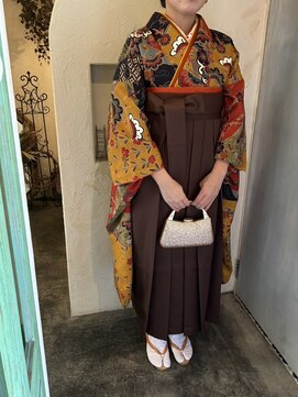 ブオナオンダ(Buona Onda) 袴着付け