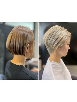 必ず似合うショートがあります◎お顔まわり・ボリューム・シルエット・長さ全てにこだわりカットします！