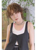マッシュパーマショートパーマスパイラルパーマボーイッシュ女子