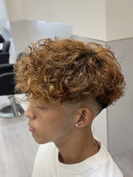 ビカムメンズヘアー 栄店(become men's hair) スペインカール/海外風パーマ/波巻きパーマ／栄